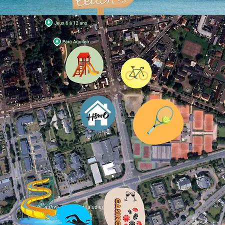 Le Refuge Marin - Mer, Piscine, Tennis & Loisirs A 2 Pas *