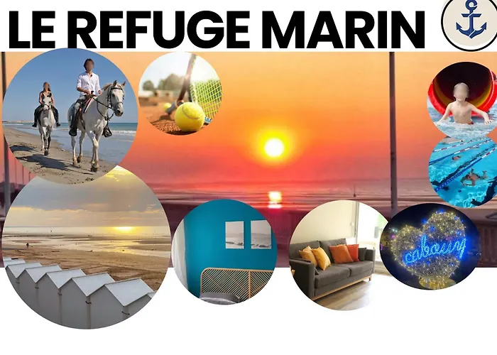 Le Refuge Marin - Mer, Piscine, Tennis & Loisirs A 2 Pas Apartment Cabourg